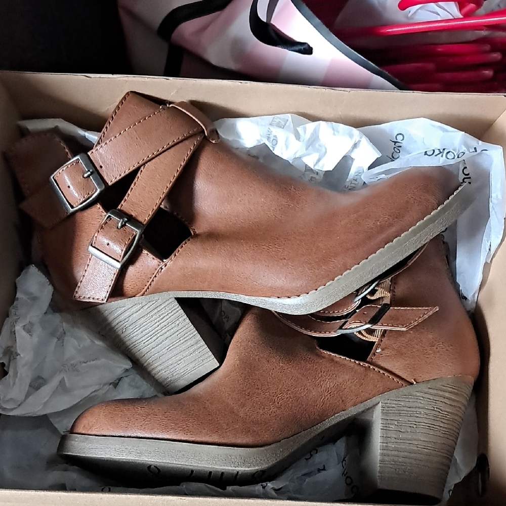 Brown Ankle Boots